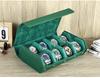 Genuine Leather 6 Watches Organizer Holder Display Case, Jewelry Box Roll Pouch Storage Watch Boxes for Men Clocks