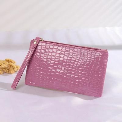 Crocodile Wallet for Women Coin Purse Fashion Small Wrist Bag High-quality PU Coin Wallet