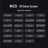 M15 Home TV Game Console: 2.4G Wireless Dual Controllers, 20,000 Games, HDMI