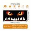 Halloween Monster Face Garage Door Banner, Terrifying Decoration, Polyester, Multi-functional, Autumn Celebration Event