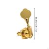 4 Pieces Electric Bass Tuning Pegs Knobs Keys Machine Heads Open Frame Tuner for Show