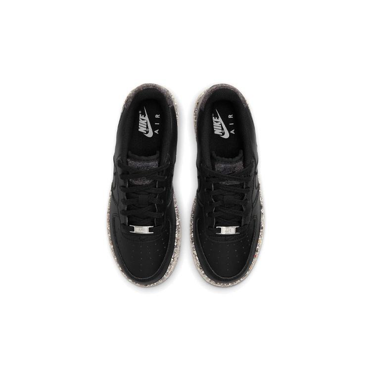 (GS) Nike Air Force 1 'Recycled Wool Pack - Black' Kids' DB2813-001