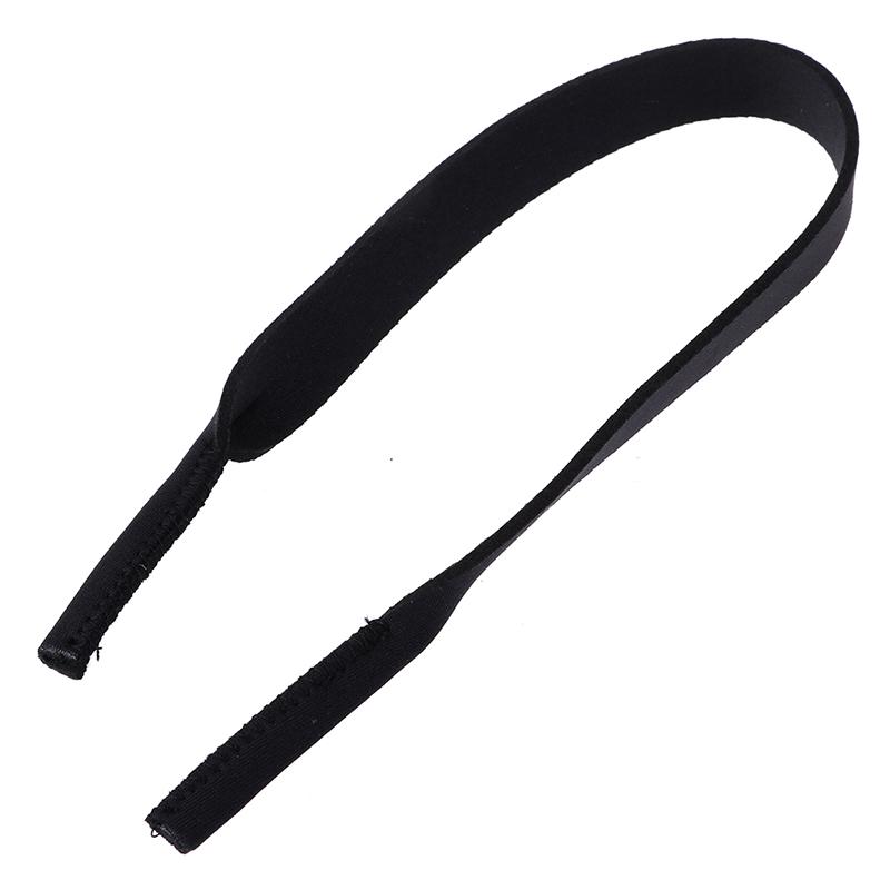 

Неопреновый ремешок на шею, шнурок для спортивных очков, держатель для солнцезащитных очков чёрный