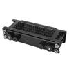 Motorcycle Oil Cooler Kit, Engine Oil Cooling Radiator, Oil Cooling Radiator System Kit, Aluminum 4-Row High Efficiency Replacement, for Monkey 125 50