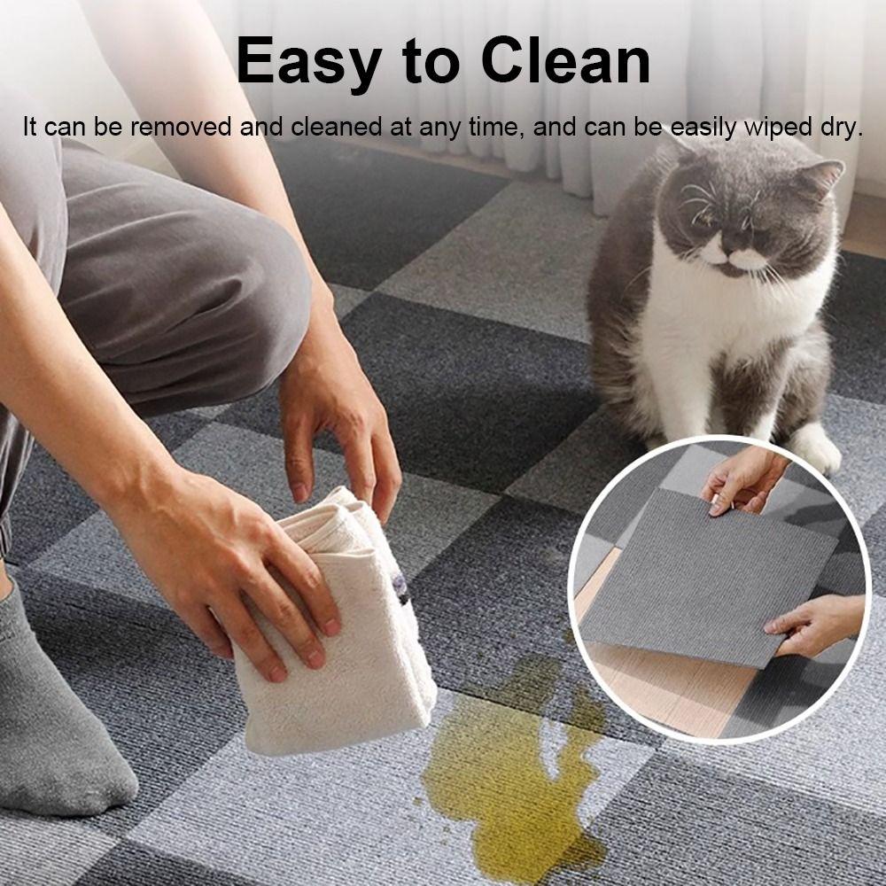 Self-adhesive Floor Mat Anti-slip DIY Home Furnishing High Quality Patchwork Capet  Office