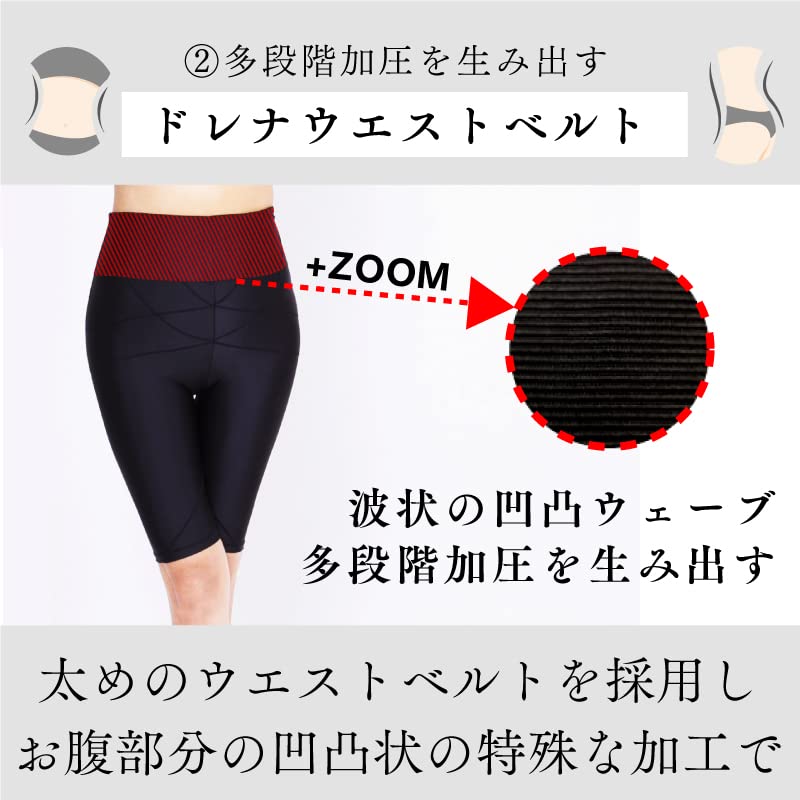 Draina Shape Perfect Line EX Large Pelvic Corrective Tummy Compression [Draina Shape] Girdle, Size, Girdle, Girdle, Tightening, (M Size)