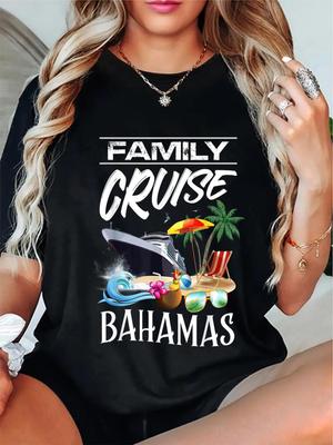 Family Cruise Bahamas Beach Vacation T-shirt