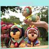 Porte-clés Peluche Teckel Pilote Animal Mignon Accessoire Pour Clés Et Sacs