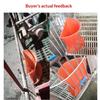 Plastic Piglet Feeder Trough Wall Mounted Feed Bowl For Pig Rabbits Chicks Farming Livestock Equipment And Small Animal Farm