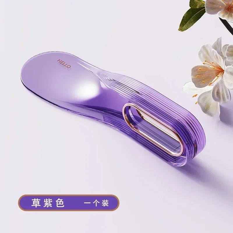 

15 09 Подъемный инструмент для кровати Удобный клиновидный держатель для замены простыней Вспомогательный подъемный держатель Эргономичный портативный простой сменщик простыней фиолетовый