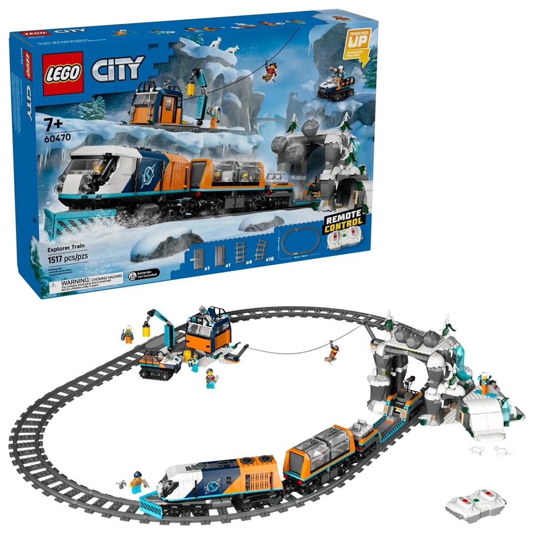 Lego City 60470 vilcieni polārpētnieku polārais