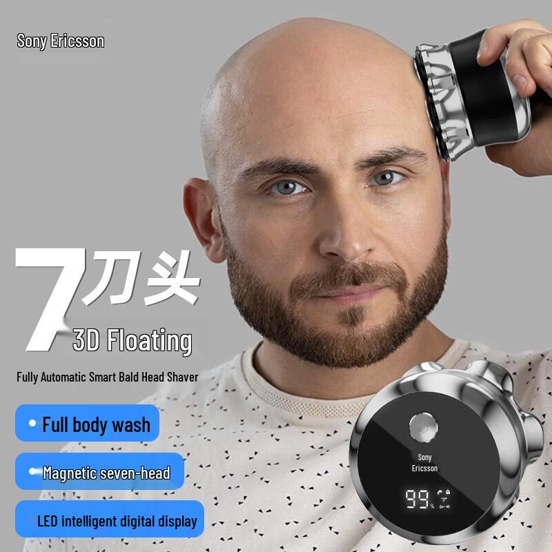 

Soli 7-Blade Electric Bald Head Shaver