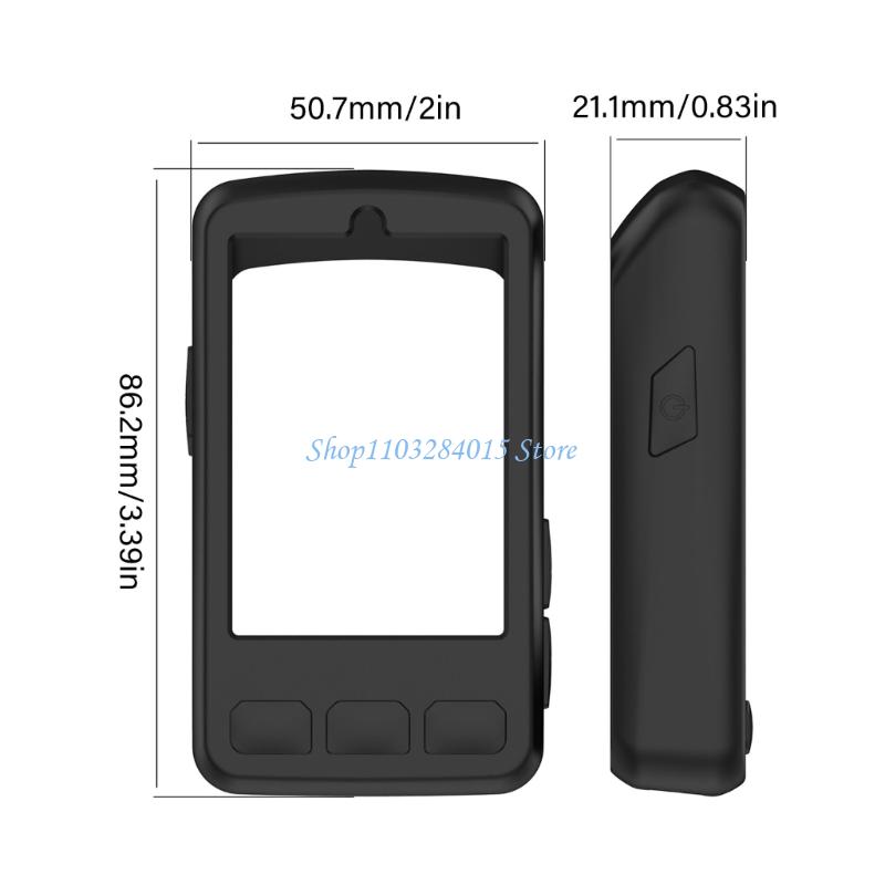 R6FF Quick Install Shock Absorbing Cycle Computer Protector Sleeve for ELEMNT