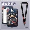 Anime Characters Card Holder Lanyard Keychain ID Credit Bus Card Cover Hang Rope Lariat Lanyard Key Rings Fans Gifts