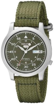 Seiko 5 Automatico SNK805K2 Verde Analogico Casual Automatico Spedizione all'estero Seiko Uomo