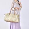 Short Distance Large Capacity Luggage Bag Women's Retro Print Travel Bag with Dry Wet Separation