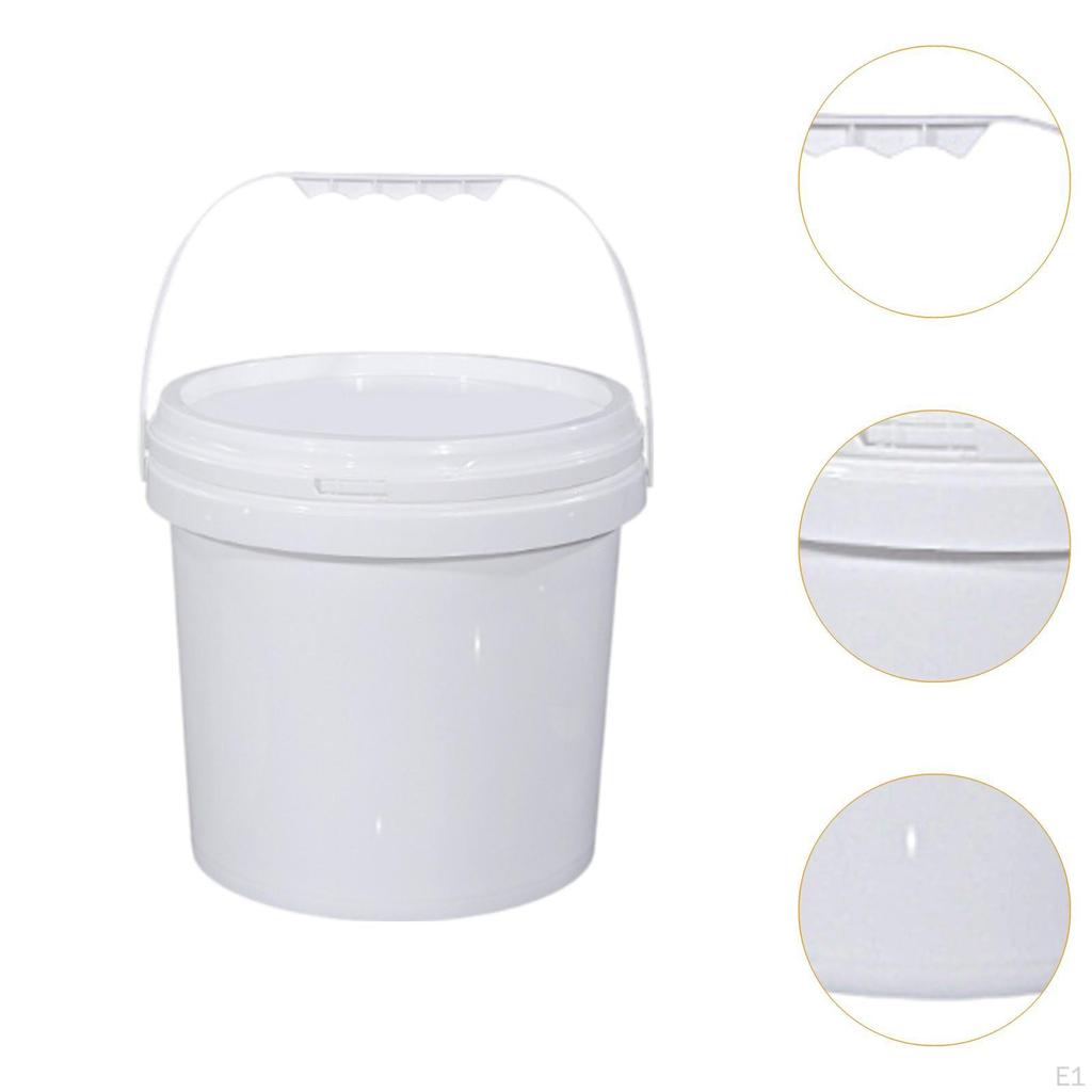 Container for Paint , Versatile Storage Bucket Garage Use