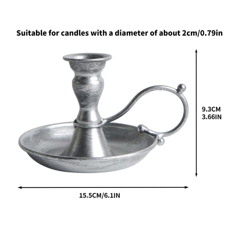 Decorative Candle Stands Taper Candle Holders Retro Candlestick Holders for Wedding,Dinning,Party Table Centerpieces