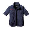 BURTLE Aircraft Short-Sleeve Blouson (Fanless) AC7146 AIRCRAFT 3XL 3 Navy