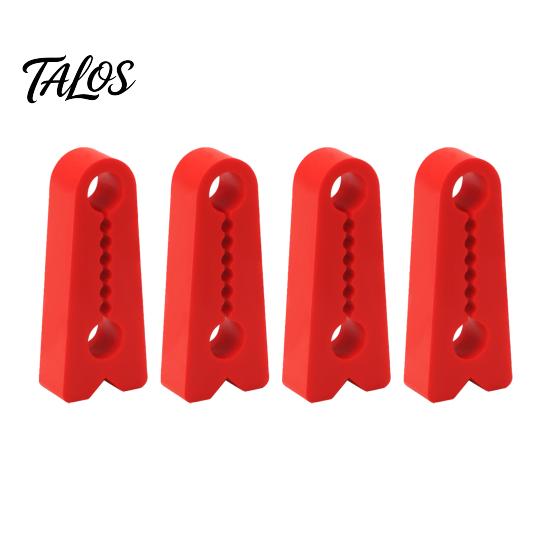 Amortiguador de Impacto para Puerta de Coche 4 Piezas Amortiguador Universal para Coche, Almohadilla de Aislamiento Acústico, Protección Anti-Choque Autoadhesiva para la Mayoría de Vehículos, Silicona