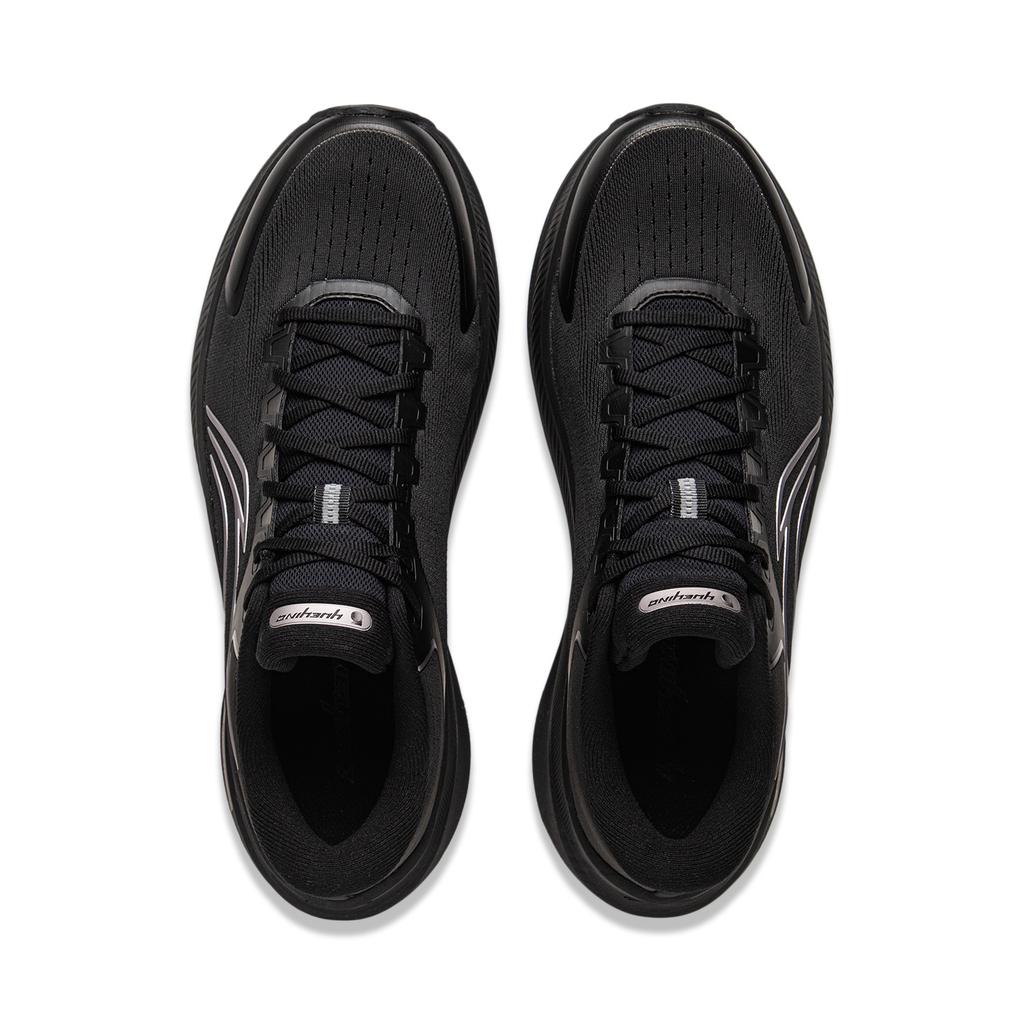 Li Ning Yueying 5 Cushioning Abrasion Resistant Height Increasing Low top Running Shoes Men's Black ARHV015-14