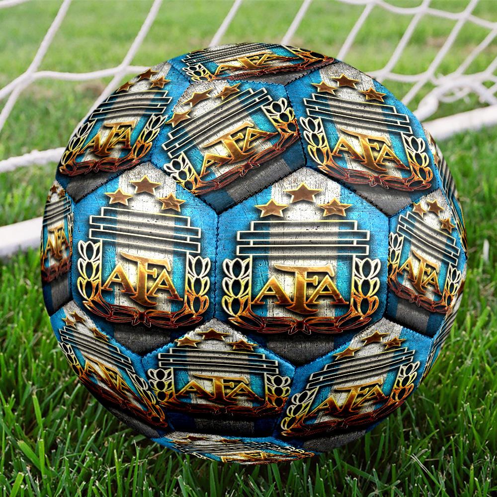 Argentina Football club Printed Size 5 Soccer Balls, High-Quality, Anti-Slip, Protective Football, A Unique Gift , Birthdays, Christmas Gifts