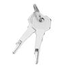 JIUAI Stainless Steel Urethral Sounding Two Penis Rings for Men Cock Plug Delay Lock Chastity Cage Medical Sex Toy Male Masturbator