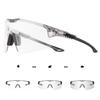 Pochromic Cycling Glasses Bike Sunglasses UV400 Running Sports Bicycle Eyewear Goggles Outdoor MTB Sunglasses Eyepieces