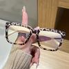 Korean-Style Anti-Blue Light Glasses: Classic Large Frame, Unisex, Versatile Photo Prop.