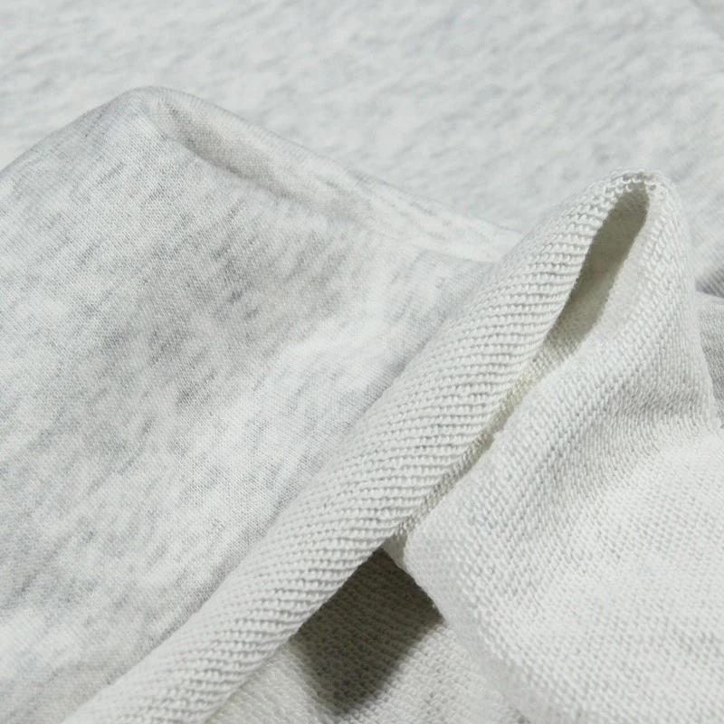 100x160cm Thick Loopback French Terry Fabric Elastic Pure Cotton Knitted Terry Fabric For Sewing Hoodie Sports Pants Sweater