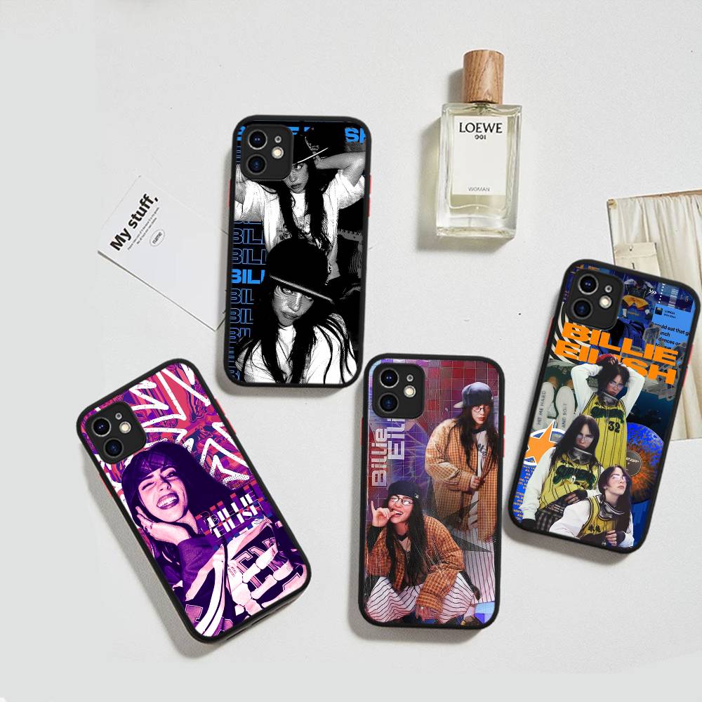 Pop Singer B-Billie Matte Protective Case For IPhone 16 15 14 13 12 11 Pro Max X XS MAX Protection Case