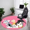 1pc Dogs And Cats Chair Carpet for Office Non Slip, Machine Washable Rug for Office, Room Holiday Decor for Christmas, Birthday Polyester