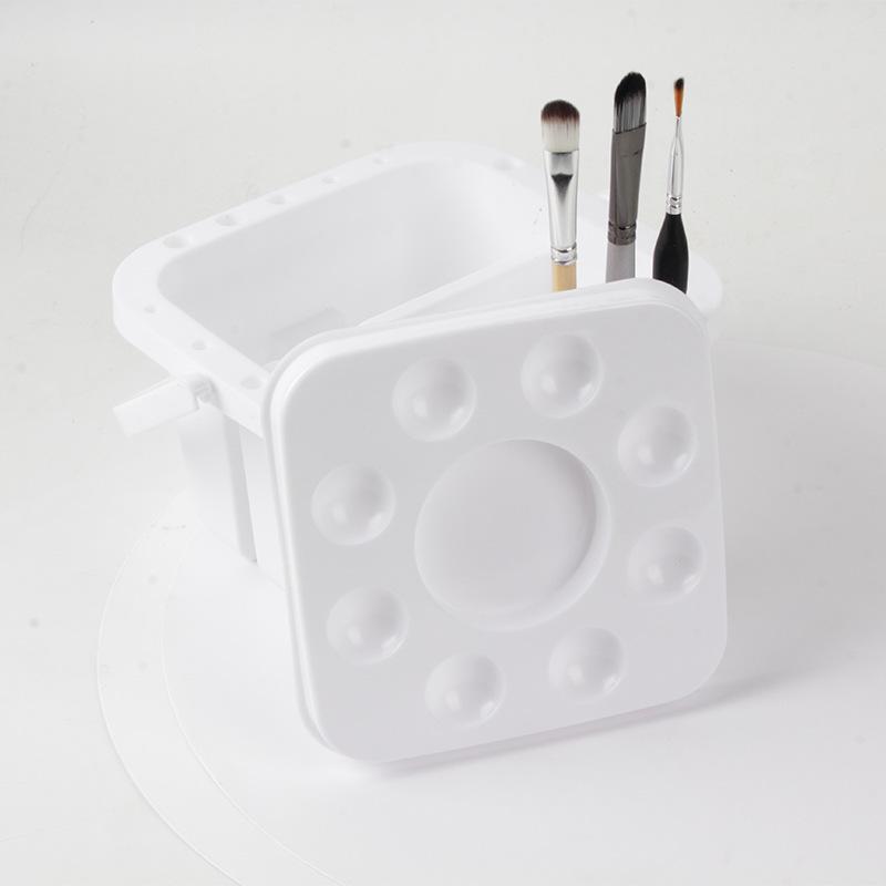 Portable 5-in-1 Watercolor Palette & Brush Washer Bucket