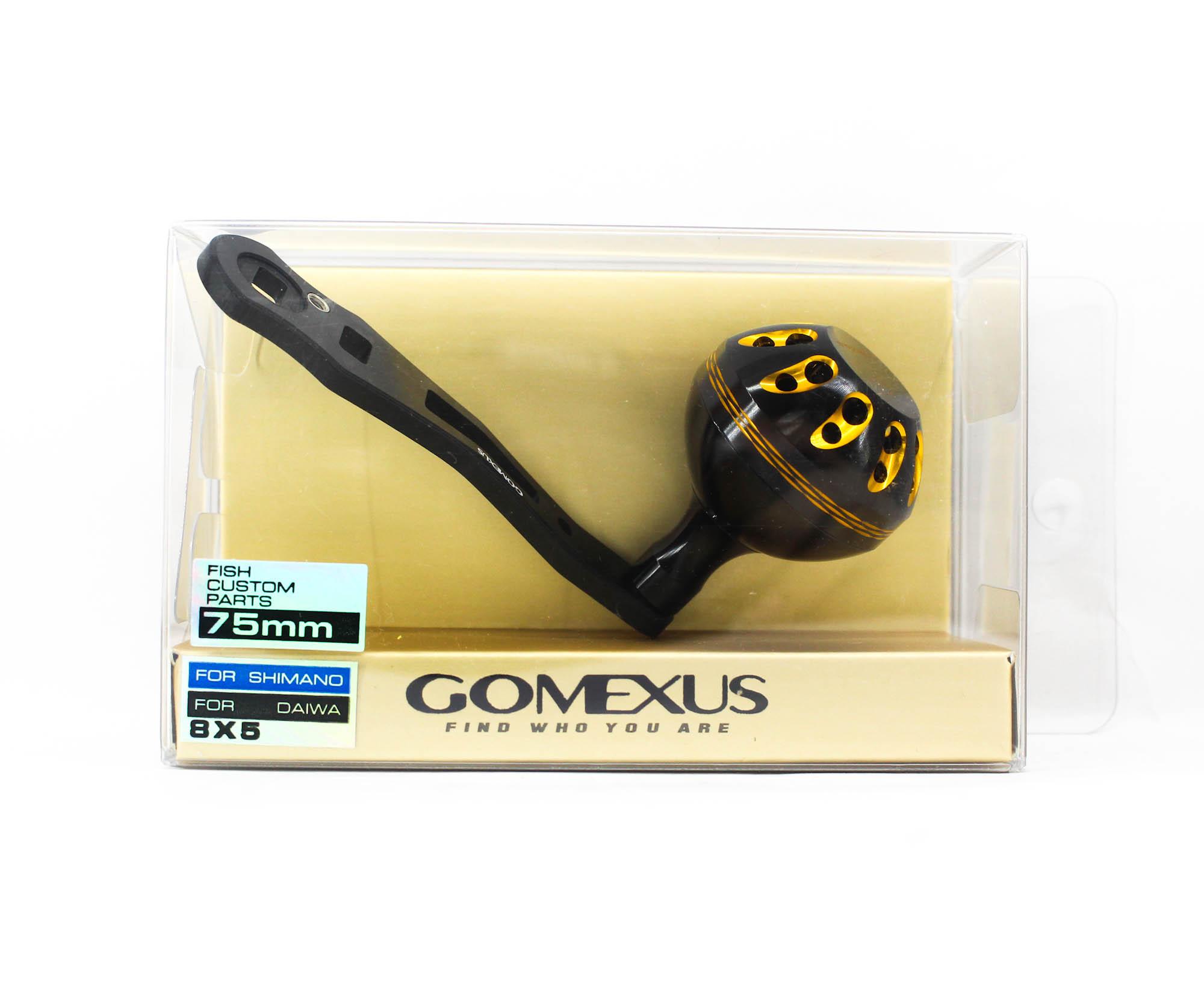 

Gomexus CL75A38BKGD-D Handle Carbon Black 75mm 8x5mm Shimano Daiwa (3094)