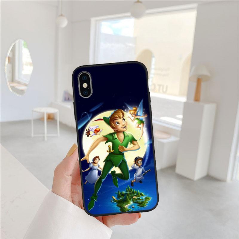

CJ85 Peter Pan Soft Shell Phone Case for Redmi Note 10 11 12 Pro Max 10S 10C 10T 11A 11S 12S 12C Redmi Note 10 Pro