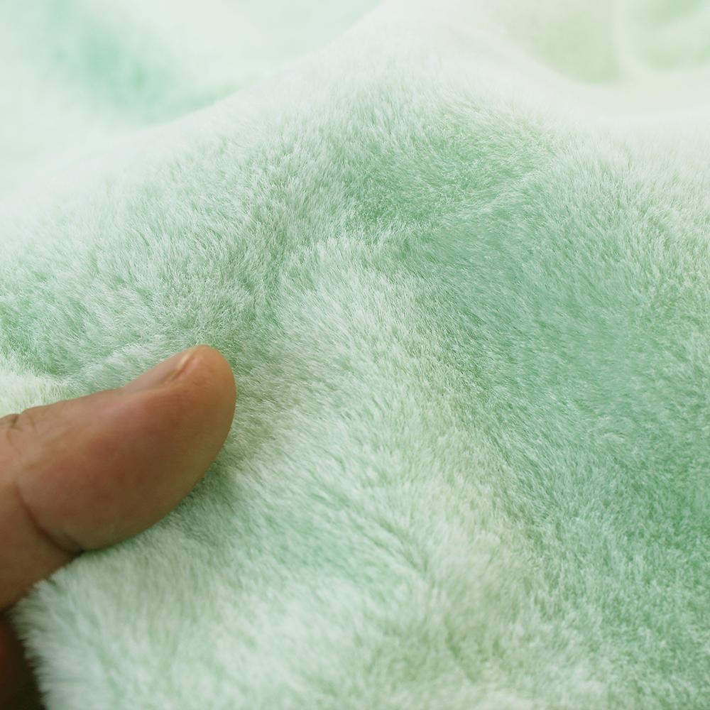 DIY 5MM Plush Fabric Encryption Thickening Fabric Solid Solf Atrtificial Fur Patchwork Bags Doll Clothing Decoration Material