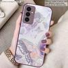 Glücklicher Schmetterling Malerei Für Samsung A01 02 A03 Core 04 05 06 10 12 A13 14 5G 15 16 M02 12 Note 8 9 10 20 Glas Ultra Handyhülle