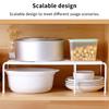 Scaffale Estraibile Multiuso per Cucina e Casa con Design Forato per Drenaggio e Prevenzione delle Macchie