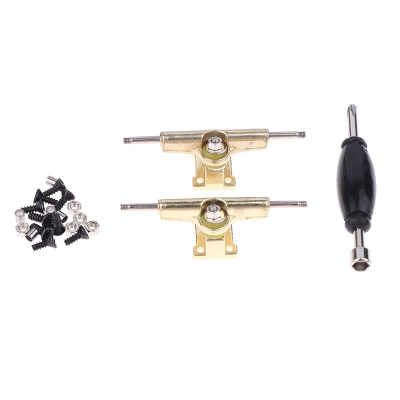

1PCS Zinc alloy Fingerboard Truck 32MM Professional Single Axle For Finger Skate Board Mini Zinc Alloy Skateboard Trucks Toys