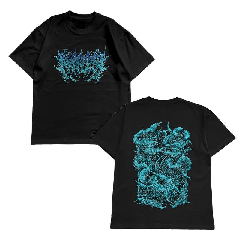 

Metal Band T-Shirt Men s Summer Fashion Street Trend Short Sleeve Cotton Comfortable Loose Men s and Women s Clothing 4XL