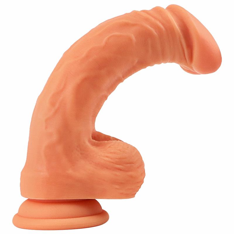 Liquid Silicone Simulation Penis Fake Stem Super Long Female Sex Toys Masturbation Device Dildo Super Manual