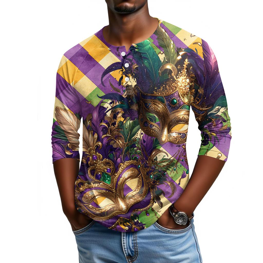 Pánské tričko s raglánovými rukávy a tříčtvrtečními rukávy