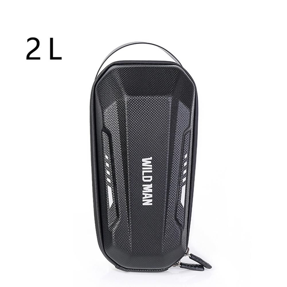 2-5L Electric Scooter Bag Scooter Skateboard Front Storage Bag Waterproof EVA Hard Shell Handlebar Hanging Bag for M365 Pro