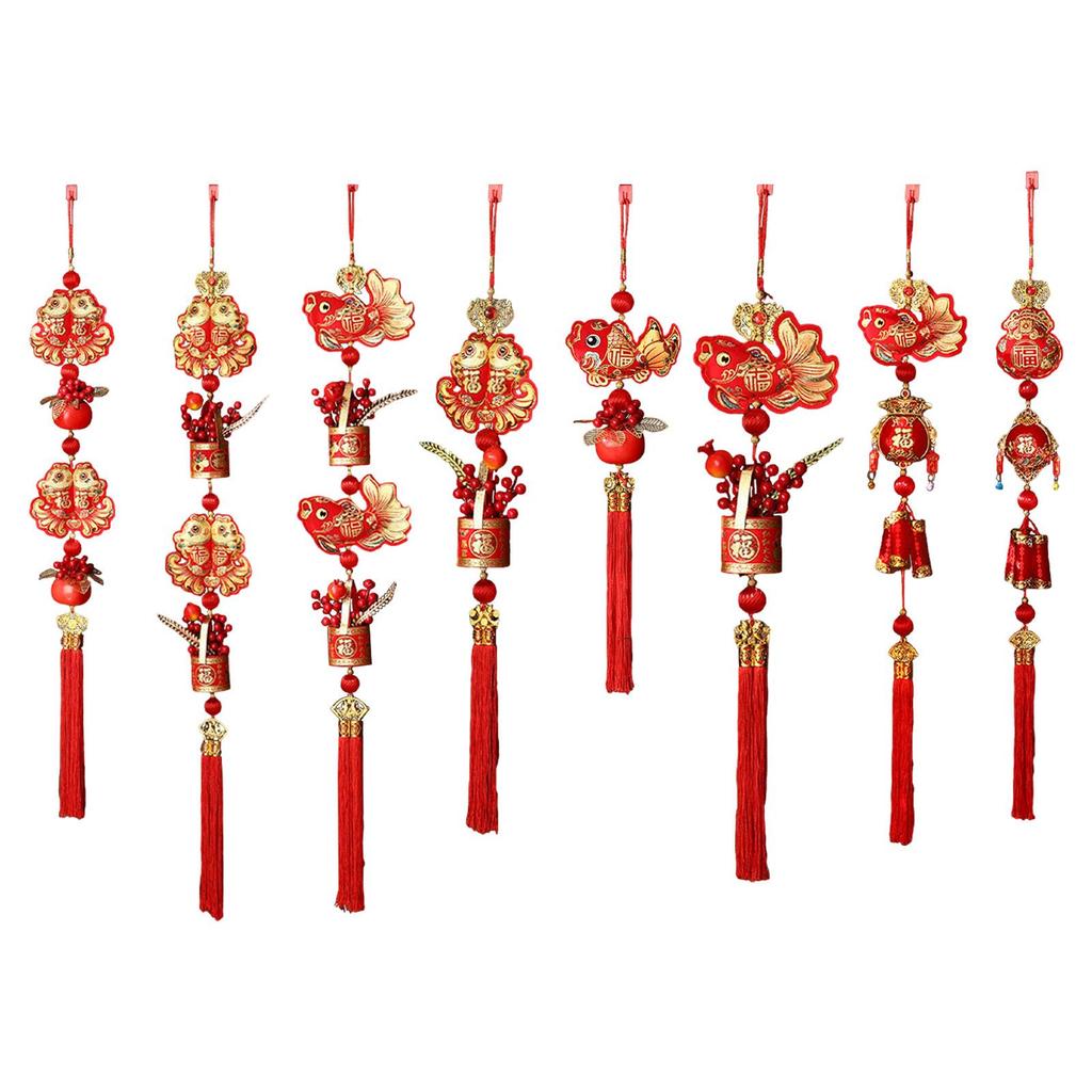 Chinese New Year Hanging Decorations for Door Entrance Spring Festival