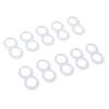 10PCS Silicone Ingrown Toenail Correcting Tool Washable Reusable Paronychia Care Corrector for Keep