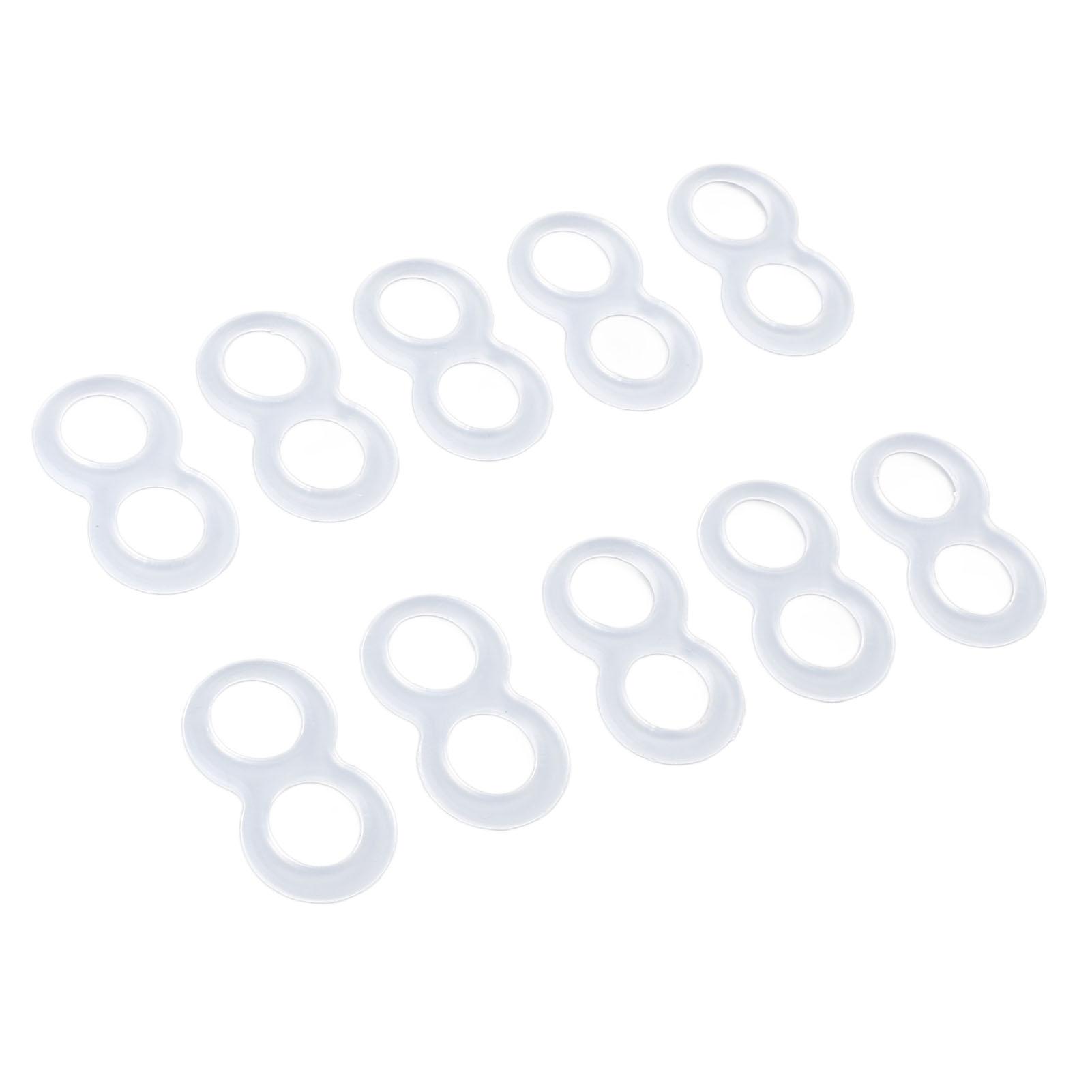 

10 шт. силиконовый инструмент для коррекции вросшего ногтя, моющийся, многоразовый, корректор для ухода за паронихией, для хранения