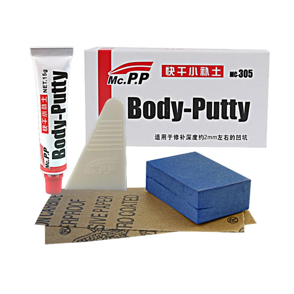 Car Deep Scratch Repair Kit, Body Scraping Putty Repair Fill Kit Car Primer Deep