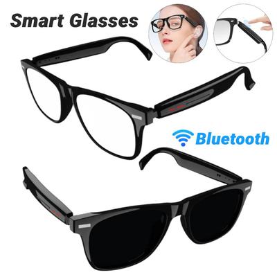Smart Glasses AI Voice Assistant Camera Glasses Remote Shooting Outdoor Sport Glasses with Camera Open Ear Sound Mic & Speakers