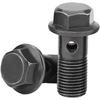M10×1mm Motorcycle Banjo Bolts Studs with Washers 5Pcs Motorbike Brake Bolts Caliper Studs for Brake Master Cylinder Motorcycle Brake Hardware