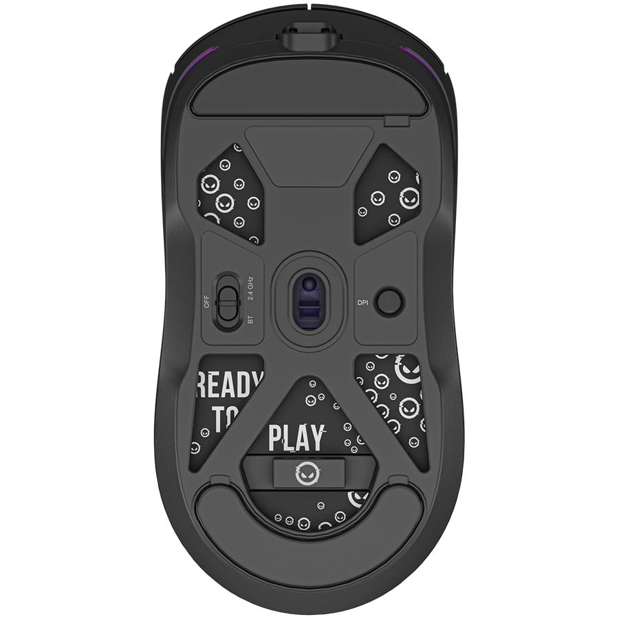 LORGAR MSA10W Gaming Mouse, Wireless, Black